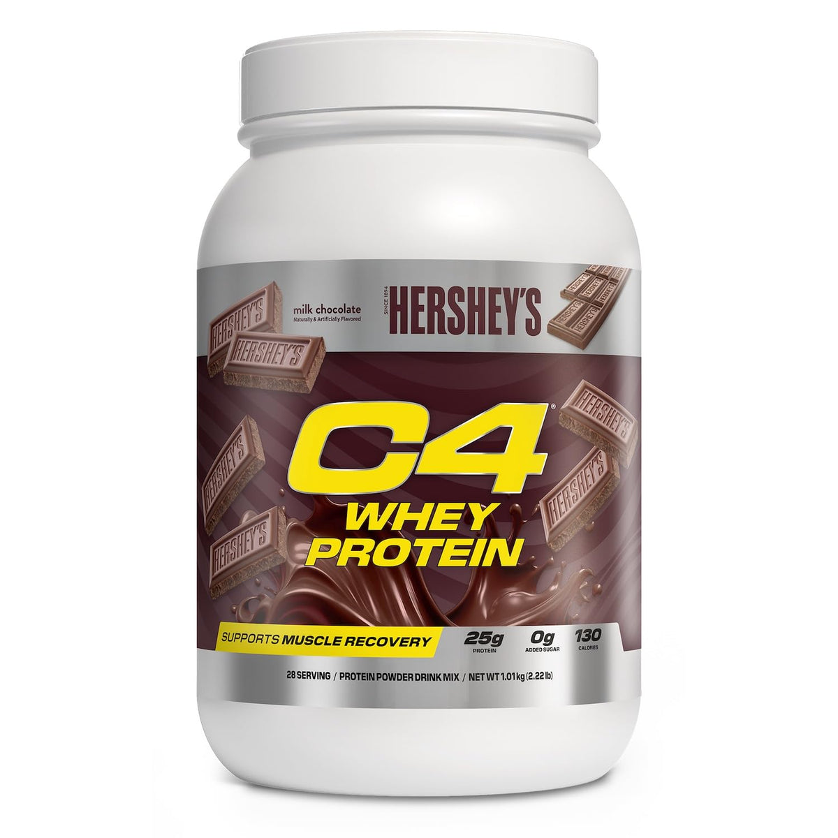 C4 Whey Protein, 25g of Protein, Reese's Peanut Butter & Chocolate, 28 Serv