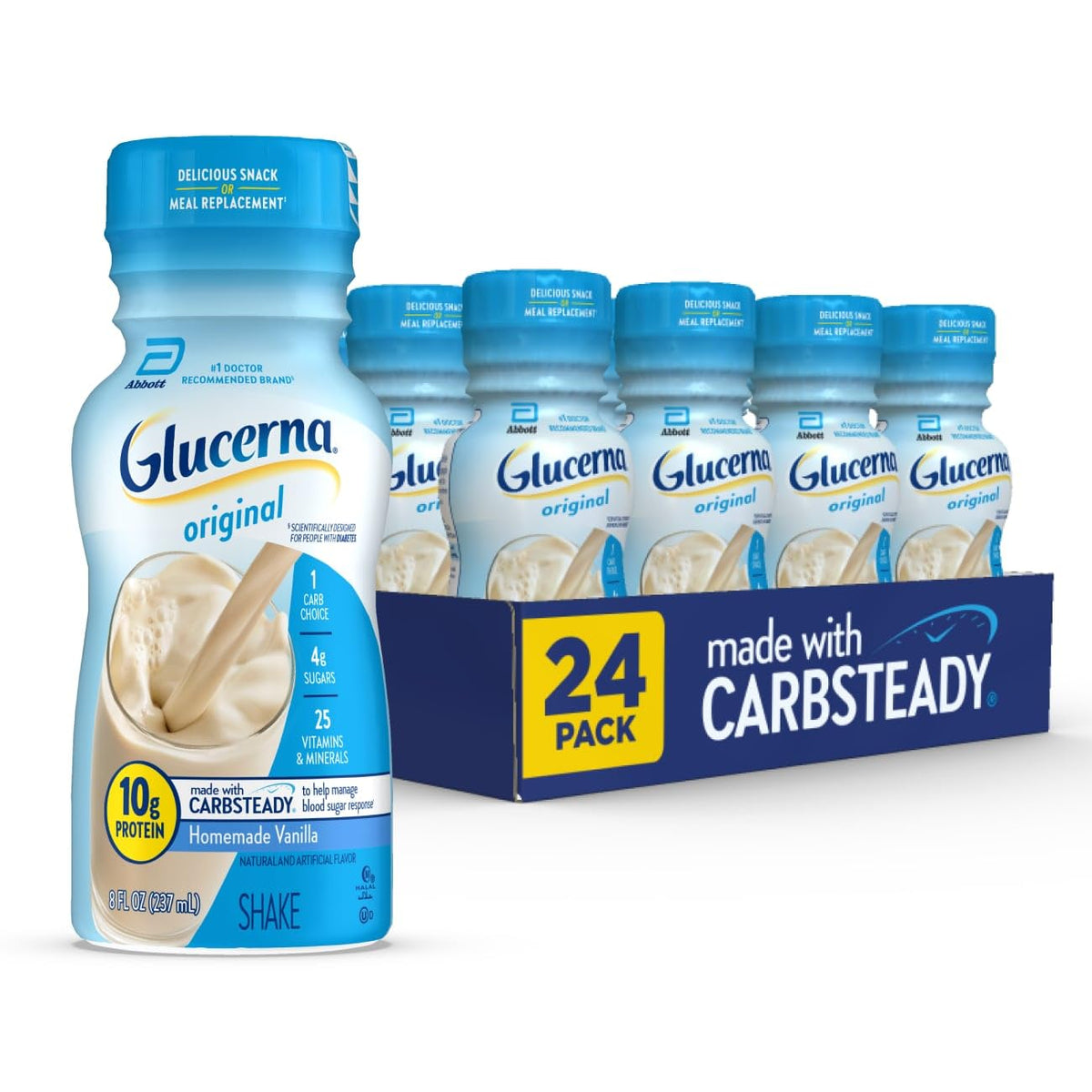 Glucerna Original Nutrition Shake to Support Blood Sugar Management