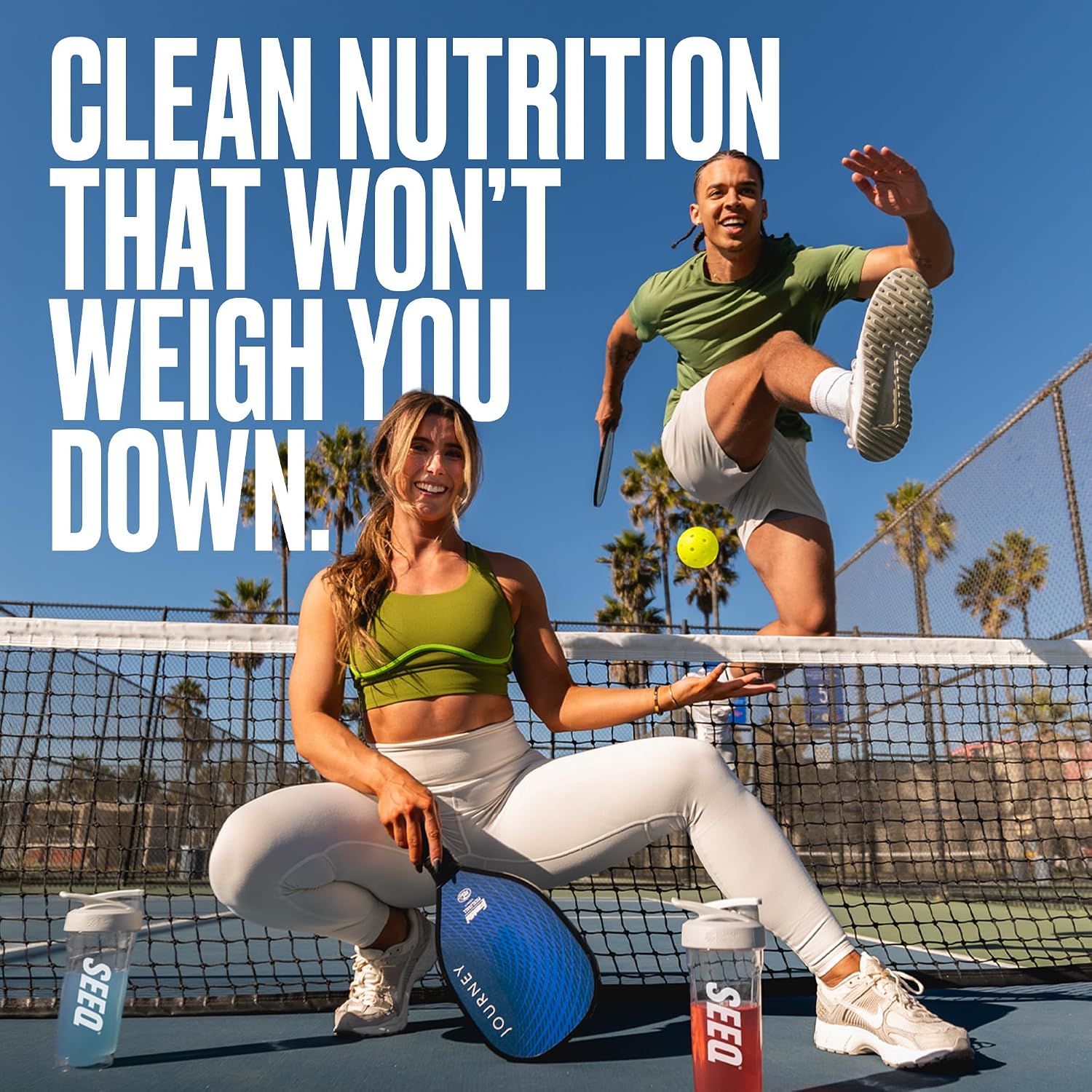 SEEQ Clear Protein Powder Packets - 18 Count Sample Pack - 22g Clear Whey Protein Isolate - Zero Sugar - 0g Lactose, Allergen-Friendly - GLP-1 Support - Post-Workout Recovery - Mixed Flavors