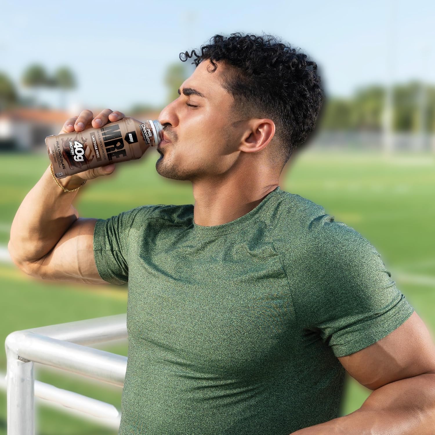 REDCON1 MRE RTD Protein Shake | Milk Chocolate | Lactose Free, 40g Protein - 12 Pack, 14 oz
